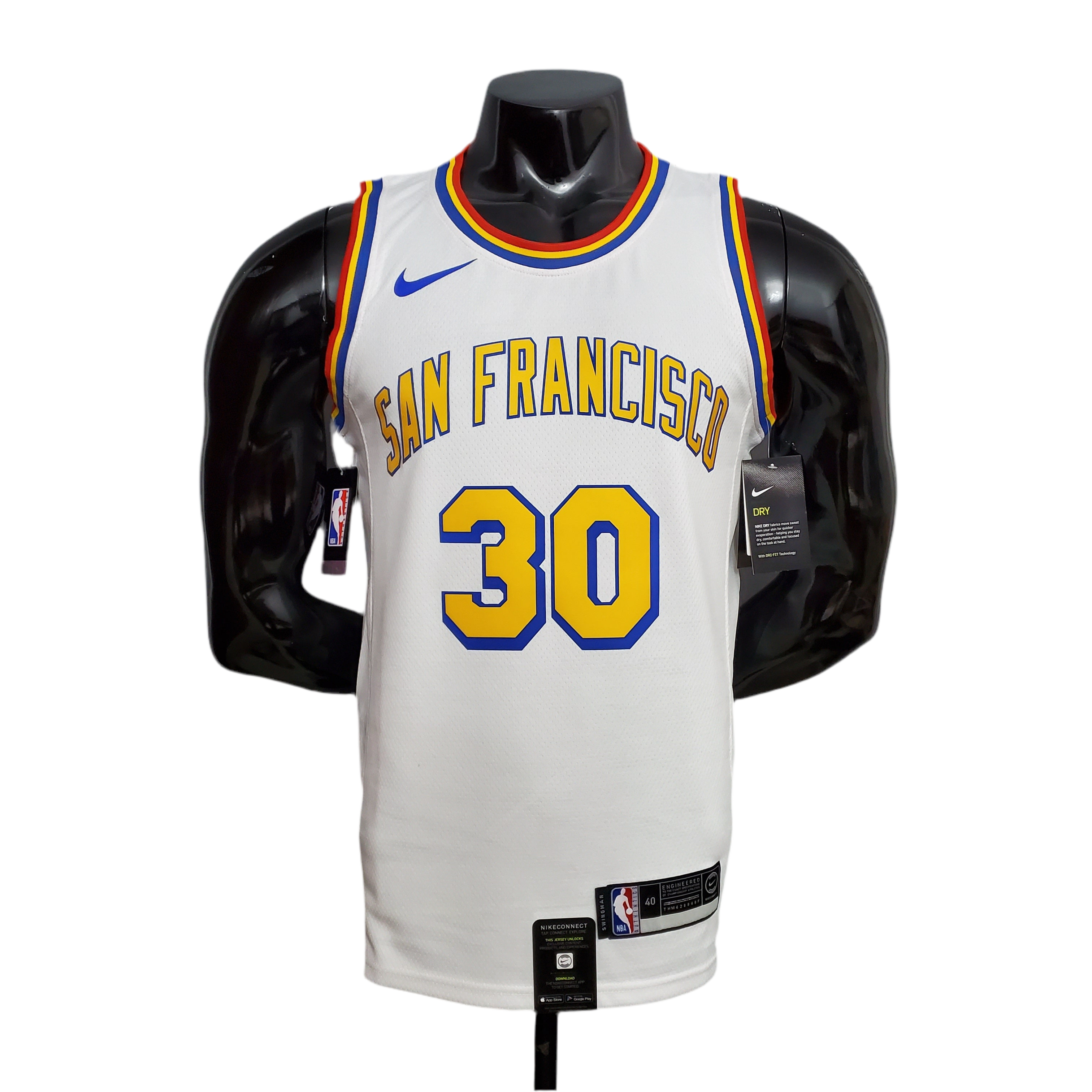 NBA Warriors San Francisco Spurs - White