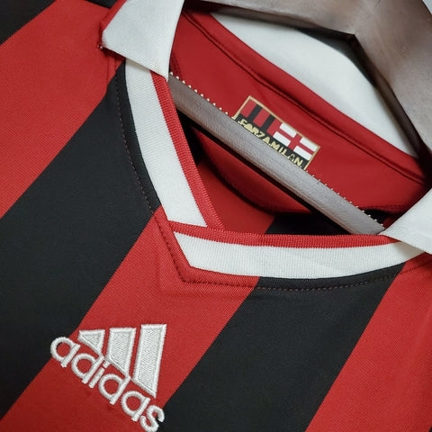 Jersey AC Milan Retro 09/10 - Red and Black