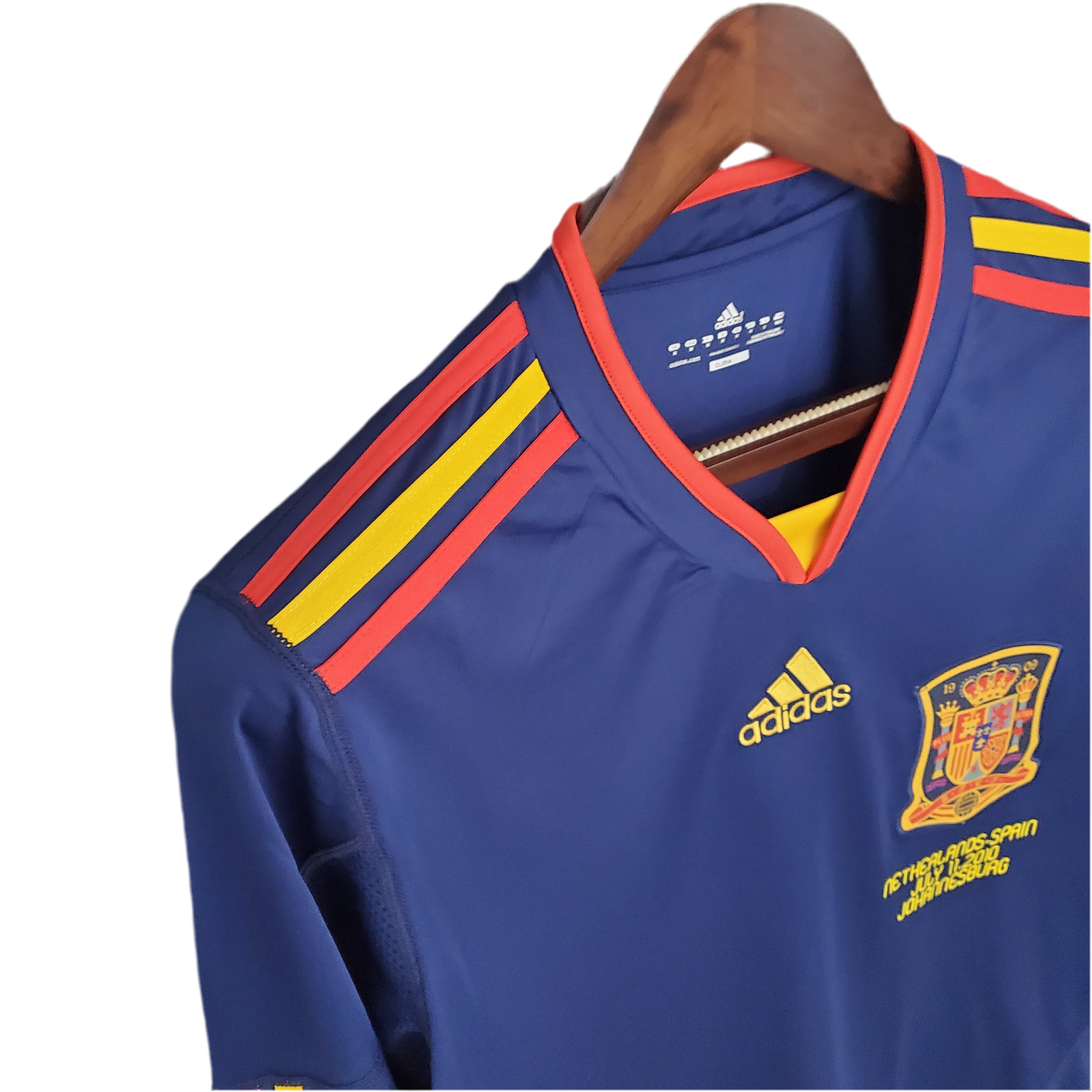 Jersey Long Sleeve Selection Espanha II 2010 - Blue
