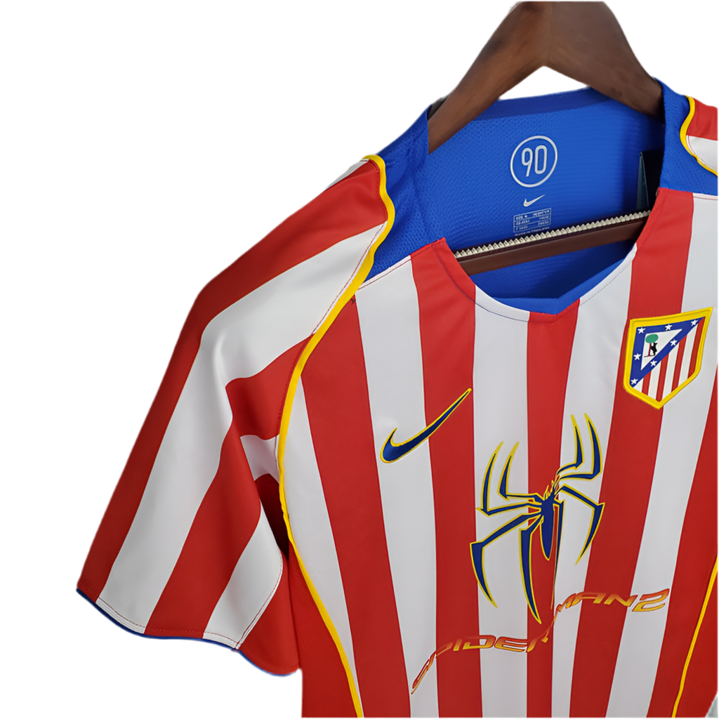 Jersey Atlético de Madrid Retro 2004/2005 - Red and White