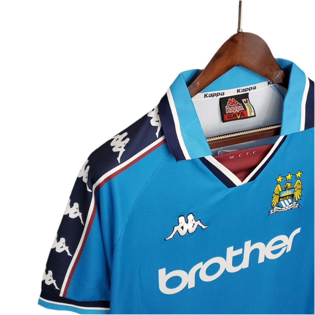 Jersey Manchester City Retro 1997/1998 - Blue
