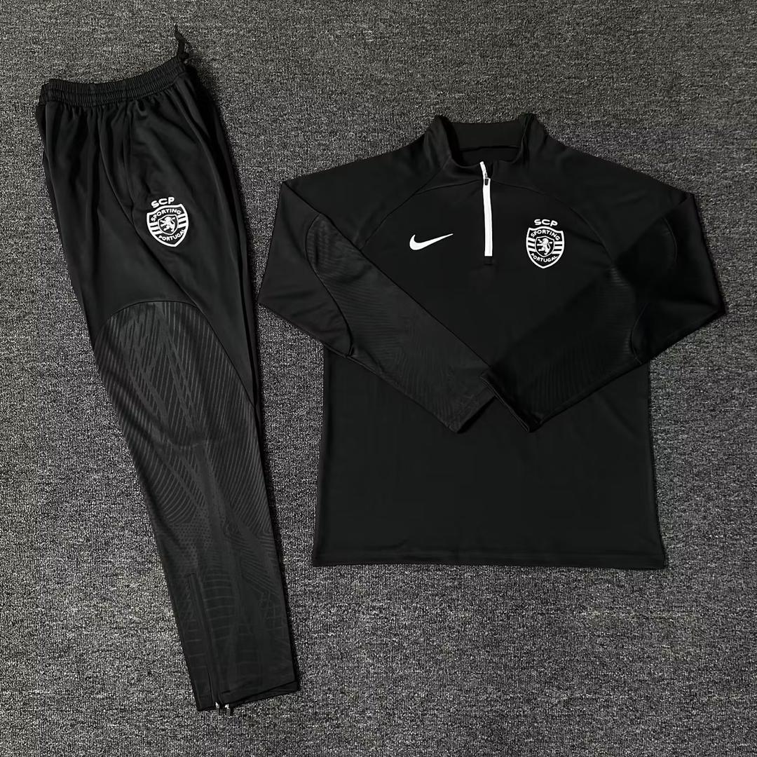 Tracksuit Sporting 23/24 - Black
