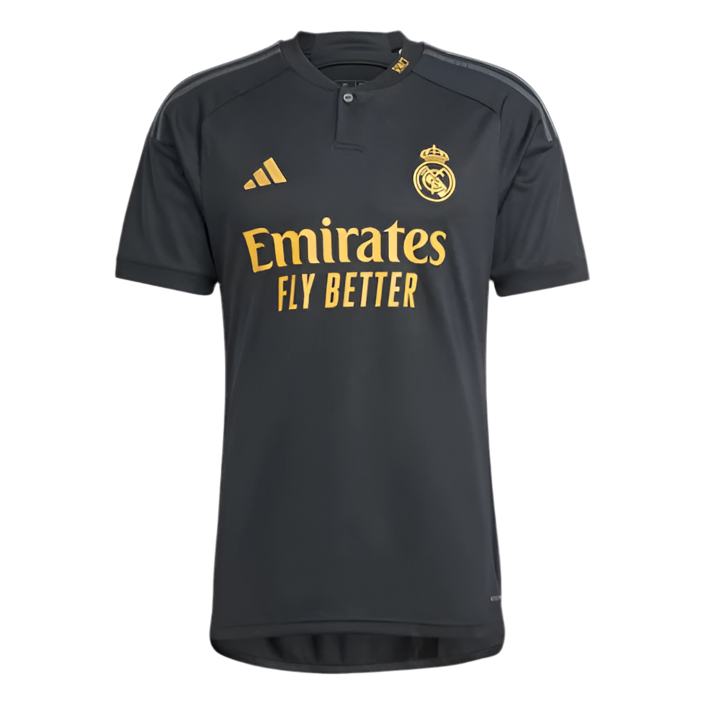 Jersey Real Madrid III 23/24 - Black and Yellow