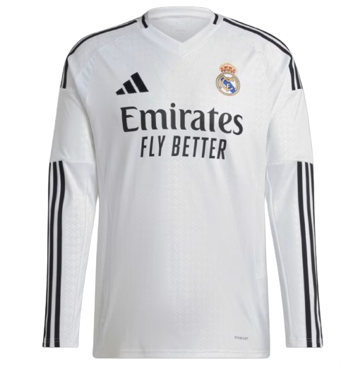 Jersey Long Sleeve Real Madrid 24/25 - White