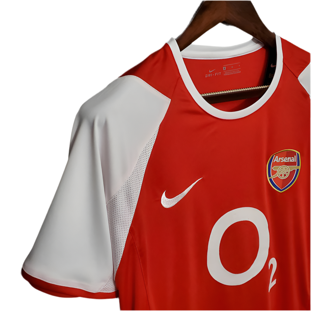 Jersey Arsenal Retro 2002/2004 - Red