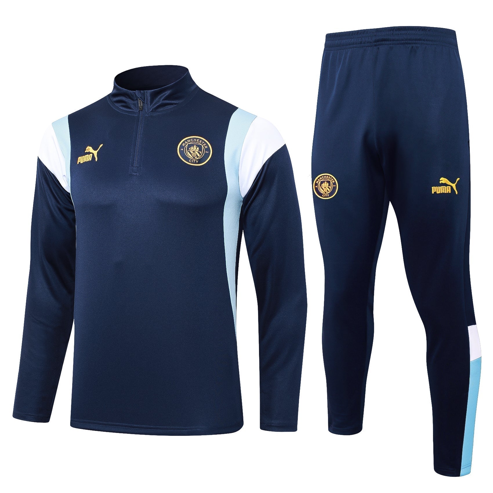 Tracksuit Manchester City 23/24 - Blue marinho