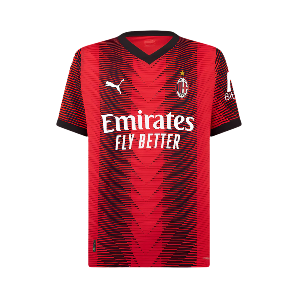Jersey AC Milan I 23/24 - Red and Black