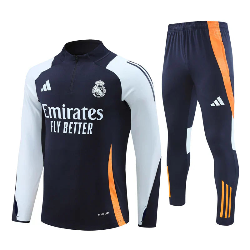 Tracksuit Real Madrid 24/25 - Blue and Orange