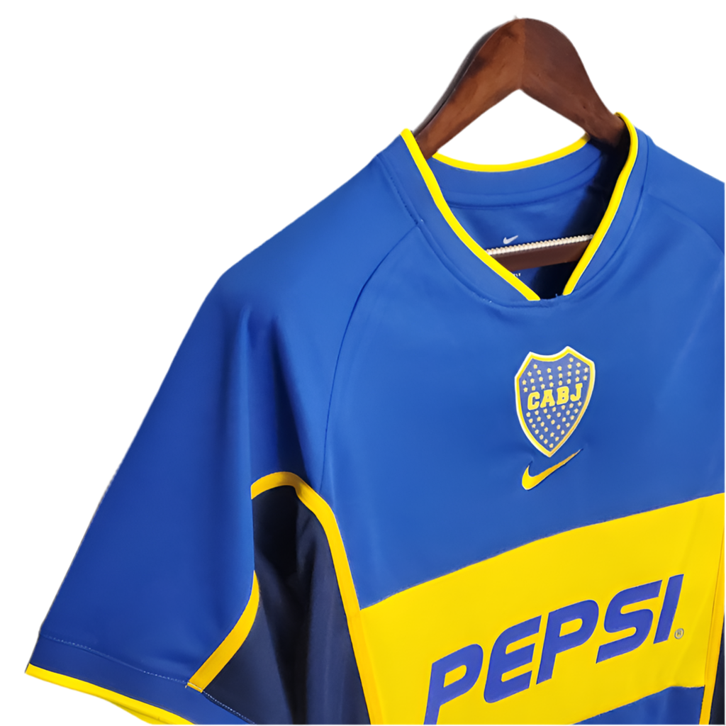 Jersey Boca Juniors Retro 2002