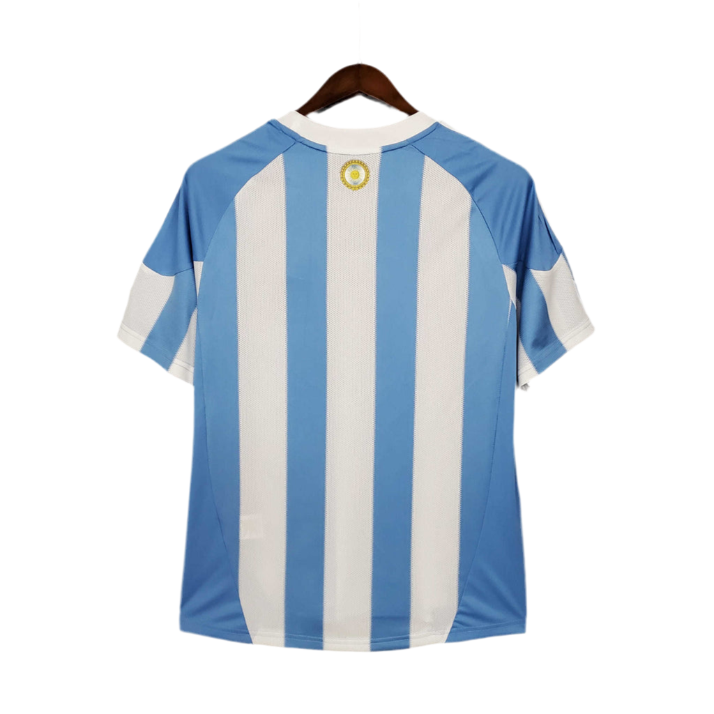 Jersey Argentina Retro 2010 Blue and White