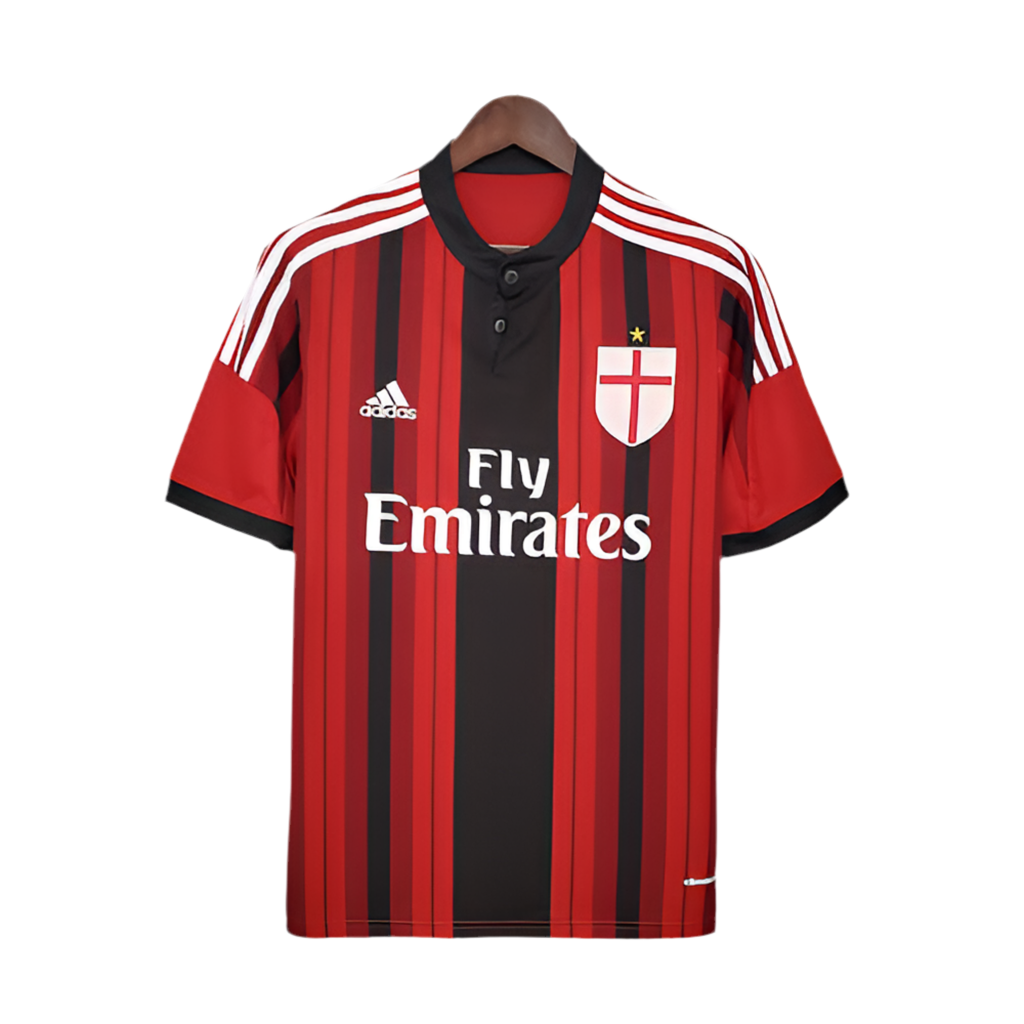 Jersey AC Milan Retro 2014/2015 - Red and Black