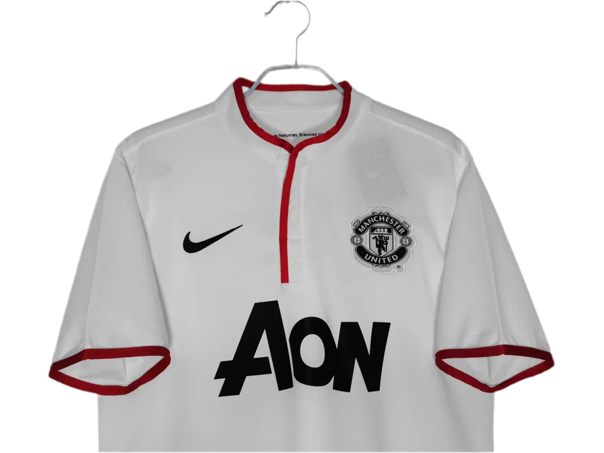 Jersey Manchester United  Retro 12/13 - White