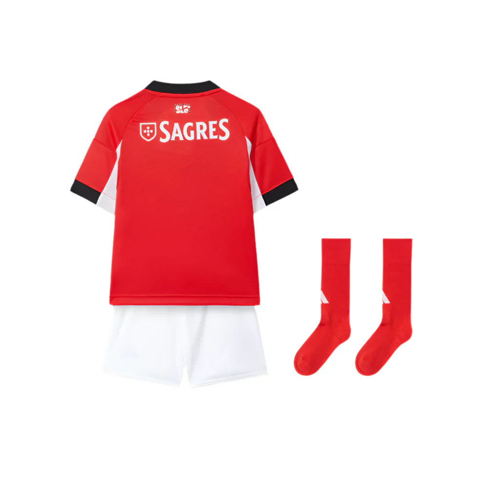 Kids Kit Benfica I 25/26 - Red and White