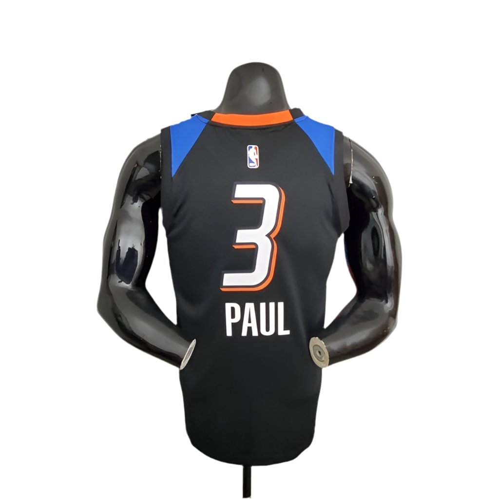 Regata NBA Oklahoma City Thunder Masculina - Black
