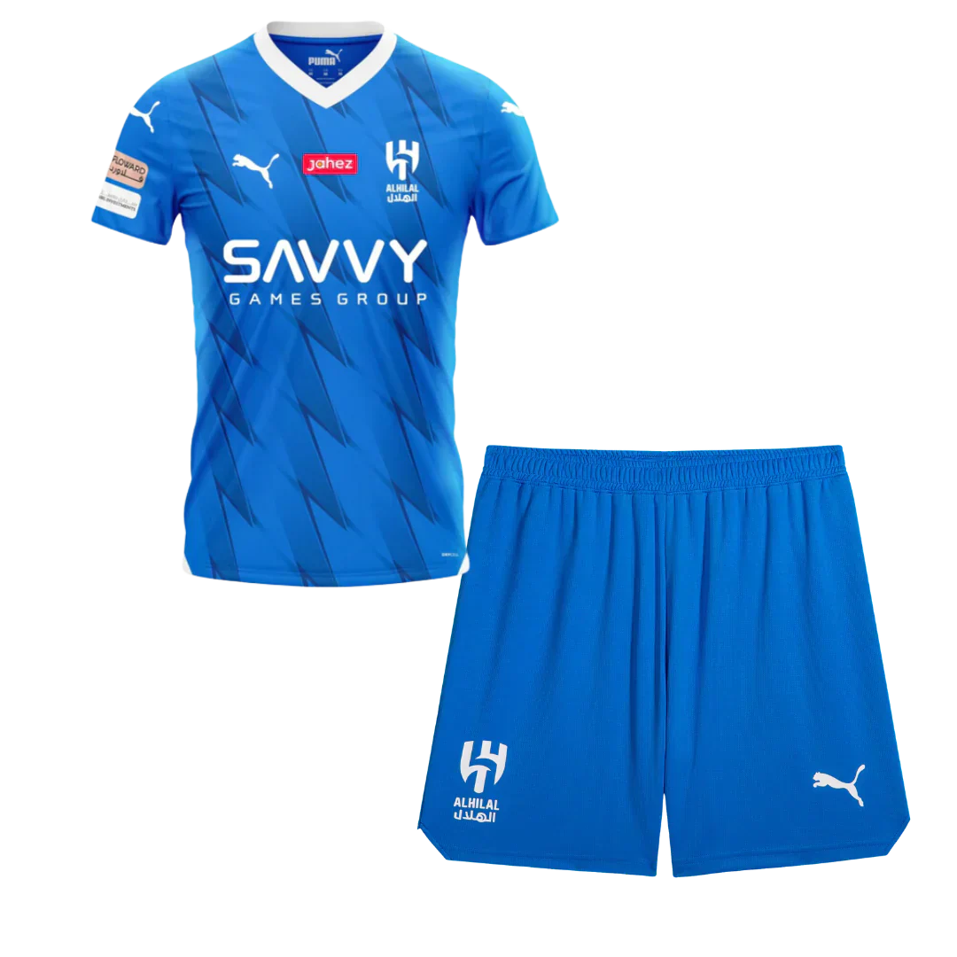 Kids Kit Al-Hilal I 23/24 - Blue and White
