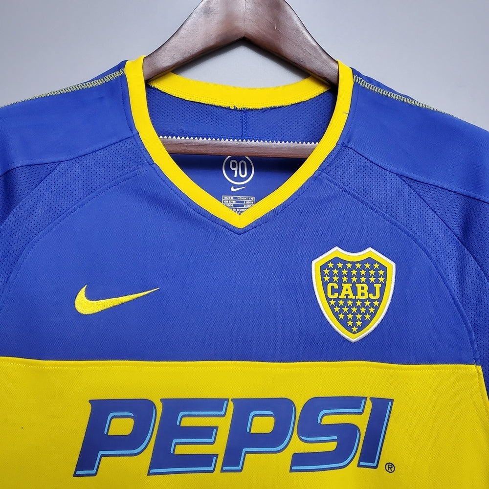 Jersey Boca Juniors 03/04 Blue and Yellow
