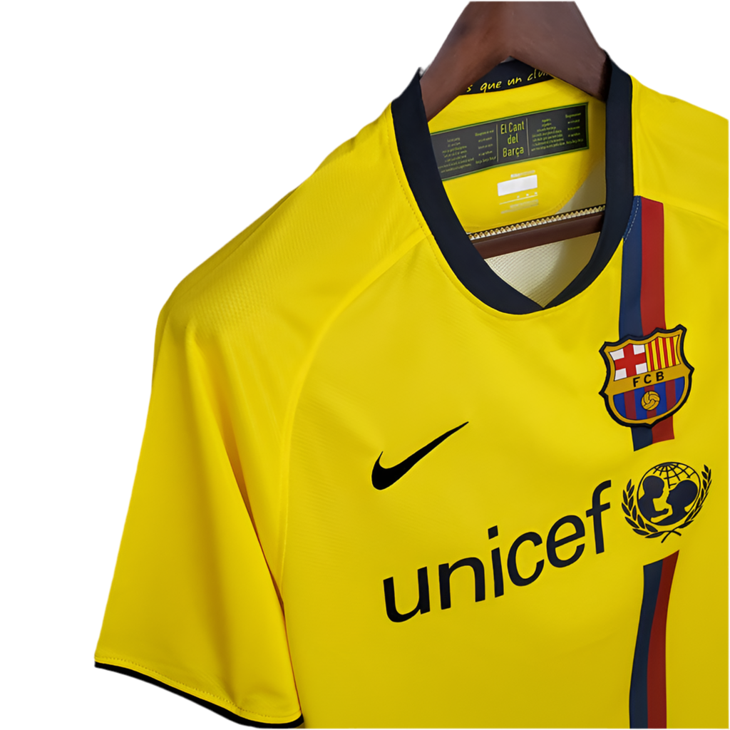 Jersey Barcelona Retro 2008/2009 - Yellow