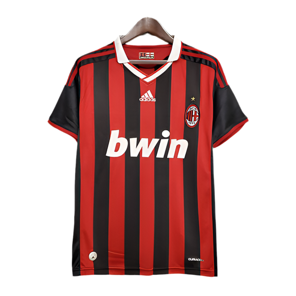 Jersey AC Milan Retro 09/10 - Red and Black