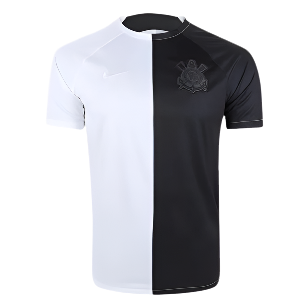 Jersey Corinthians Pre-match 23/24 - Black and White