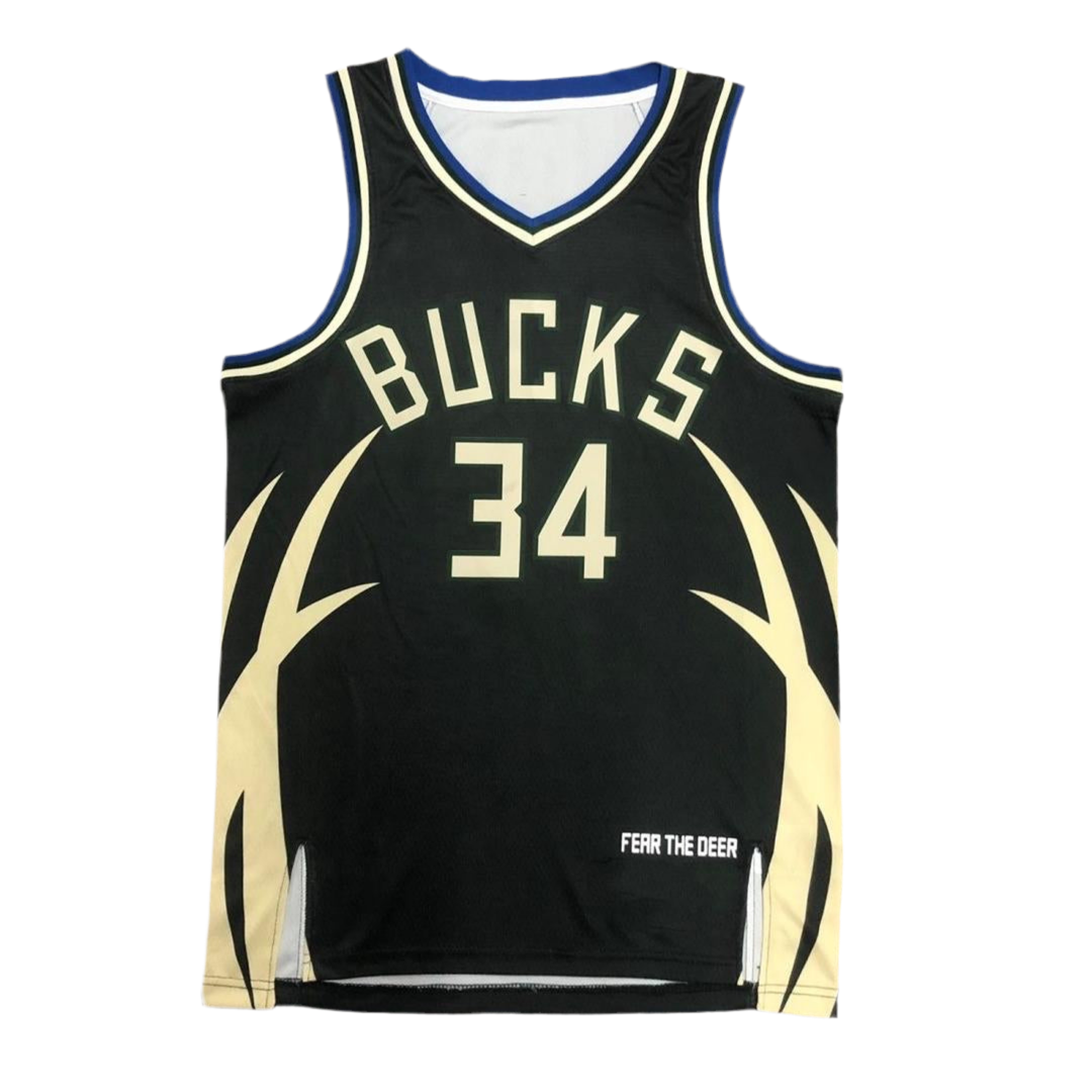 NBA Milwaukee Bucks Statement Edition - Black