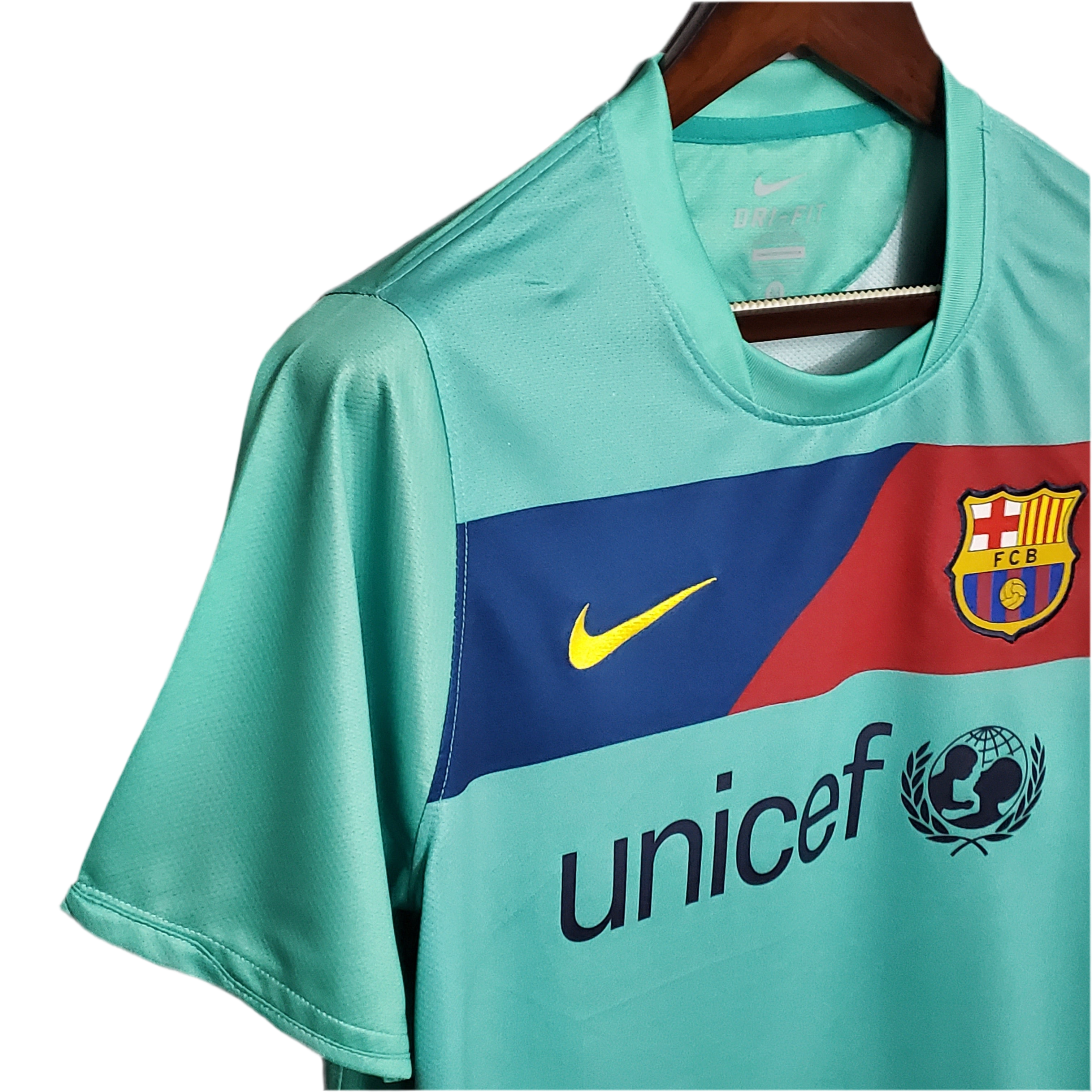 Jersey Barcelona Away 10/11 - Blue and Grená