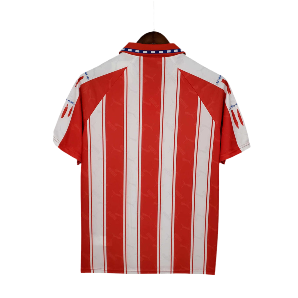 Jersey Atlético de Madrid Retro 1994/1995 - White and Red