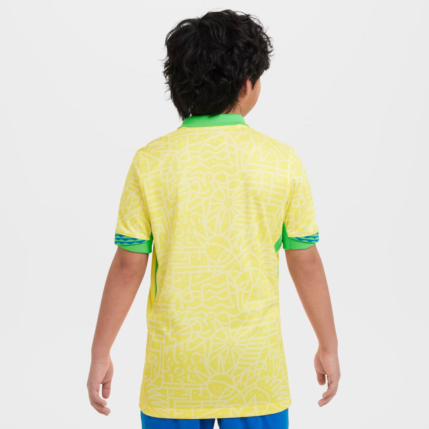 Kids Kit Brazil 24/25 - Yellow and Blue