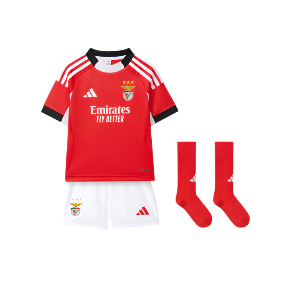 Kids Kit Benfica I 25/26 - Red and White