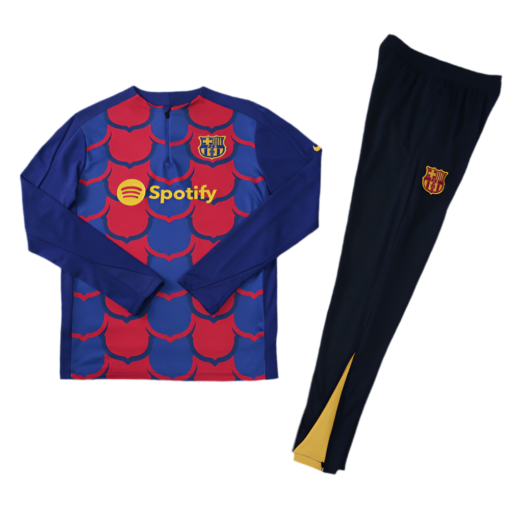 Tracksuit Barcelona 24/25 - Blue and Red