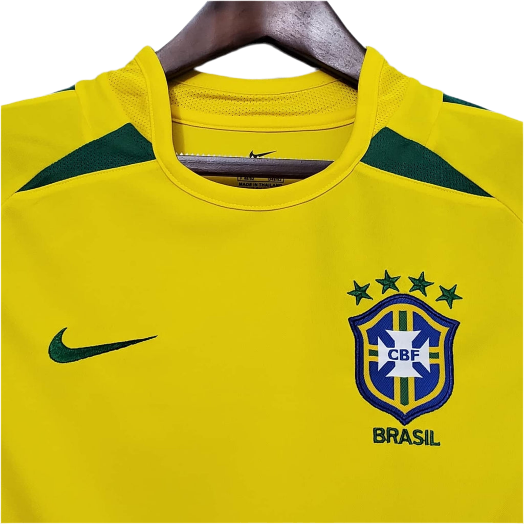 Jersey Selection Brazil Retro 2002 Yellow