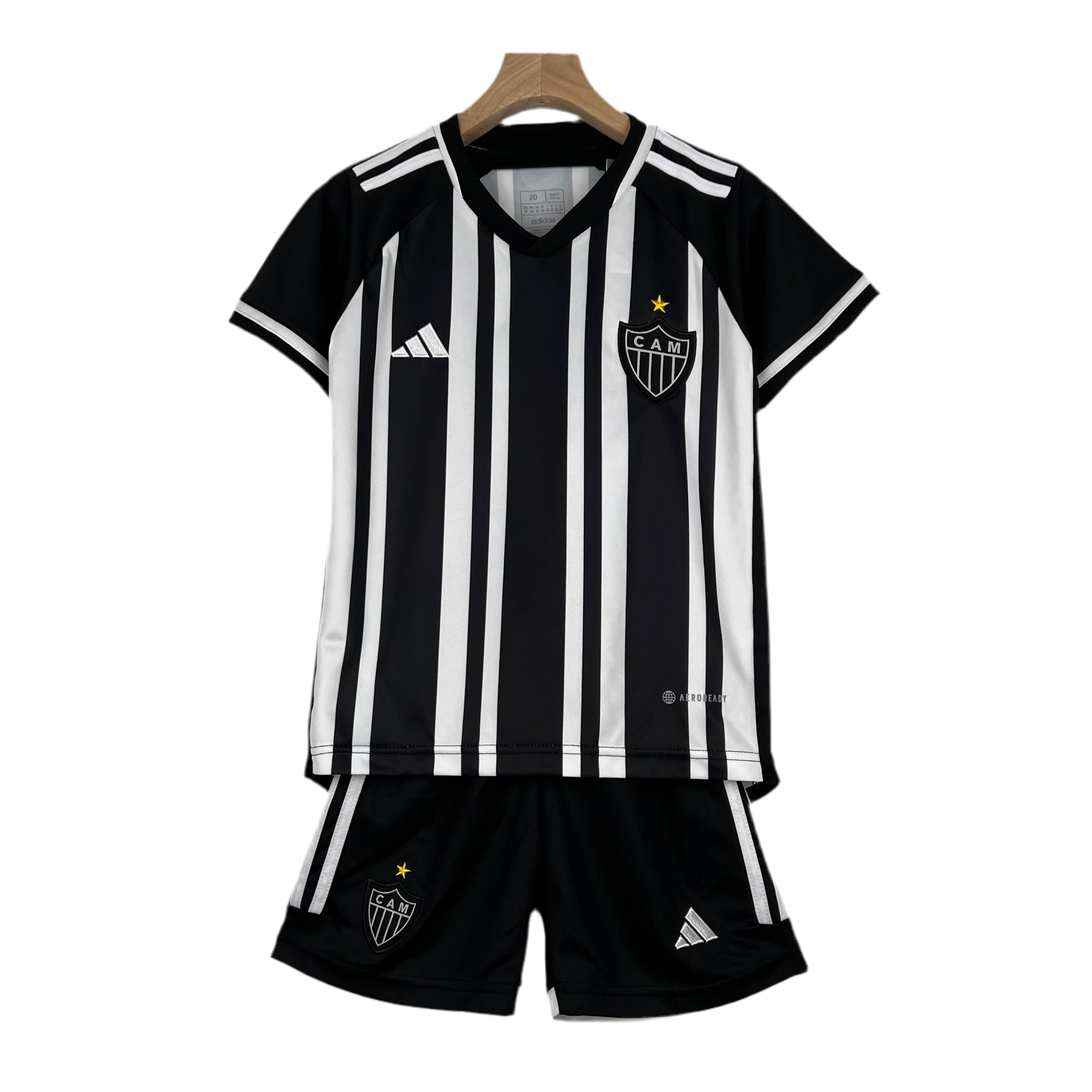 Kids Kit Atlético Mineiro I 23/24 - Black and White