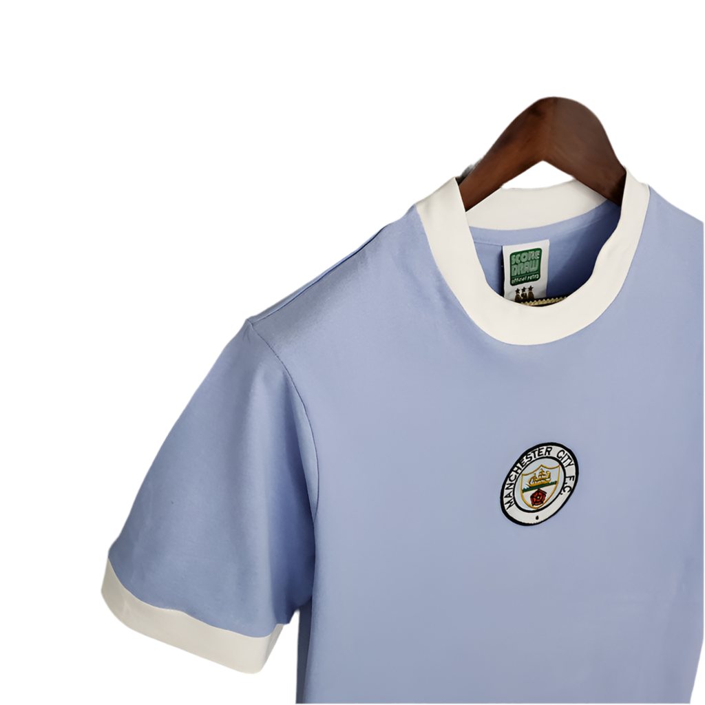 Jersey Manchester City Retro 1972 - Blue