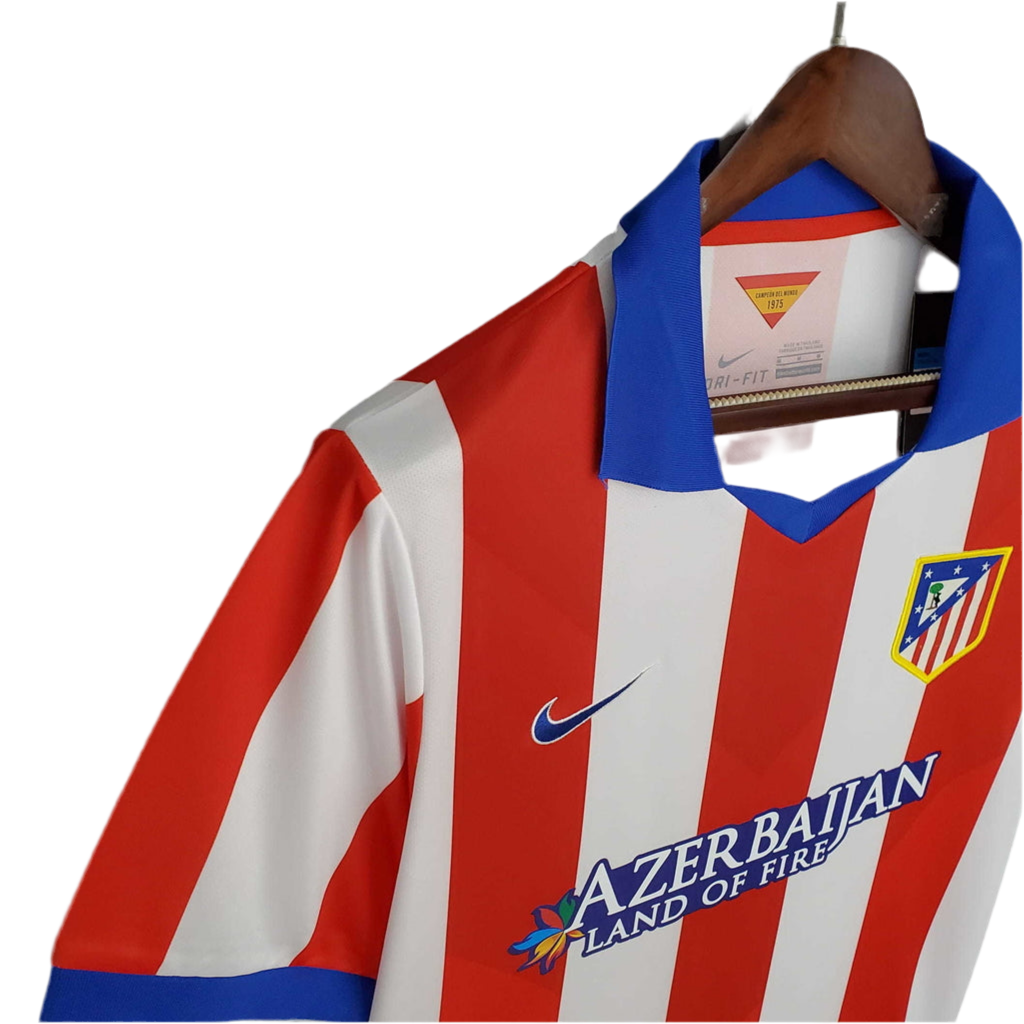 Jersey Atlético de Madrid Retro 2014/2015 -  White and Red