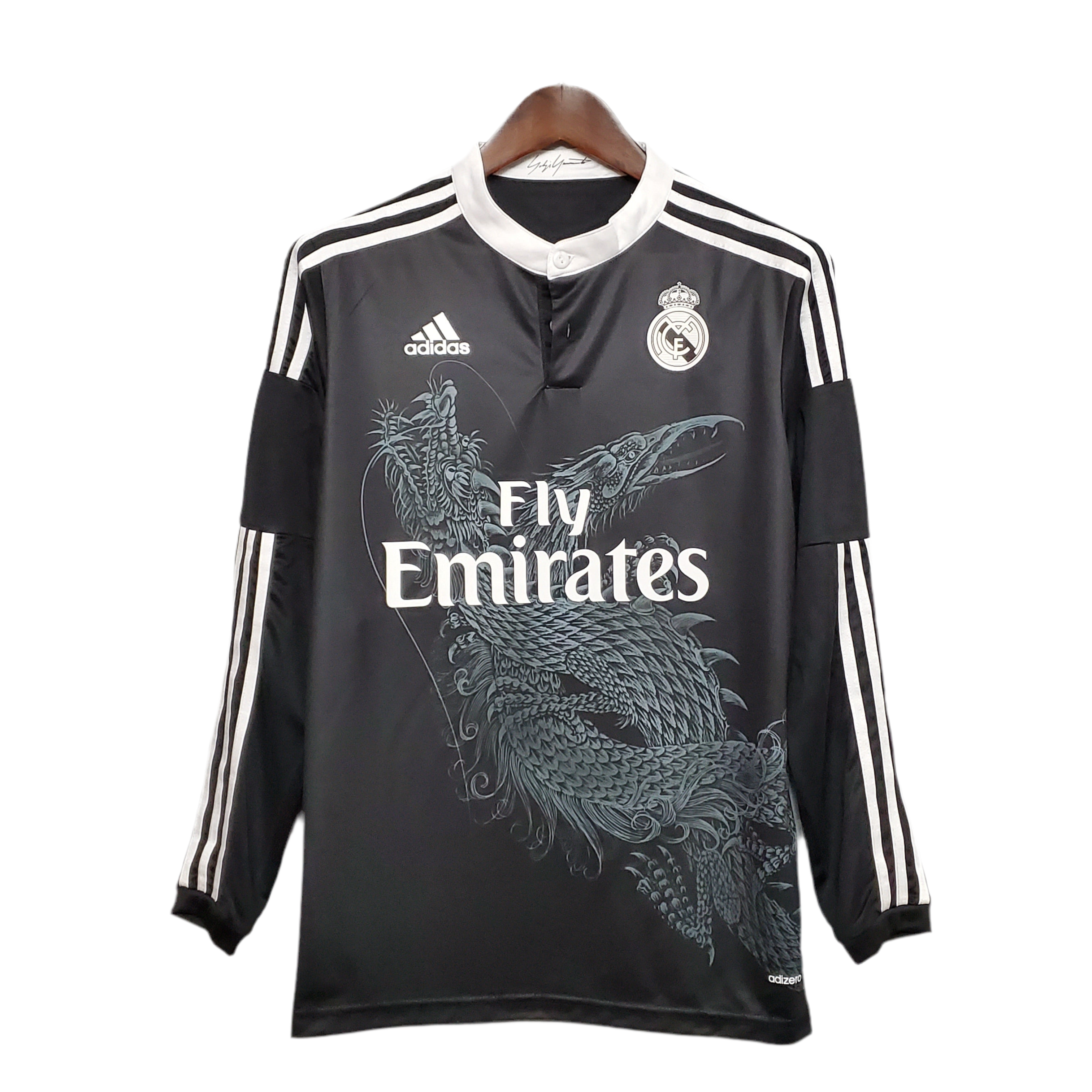 Jersey Long Sleeve Real Madrid Third 14/15 - Black