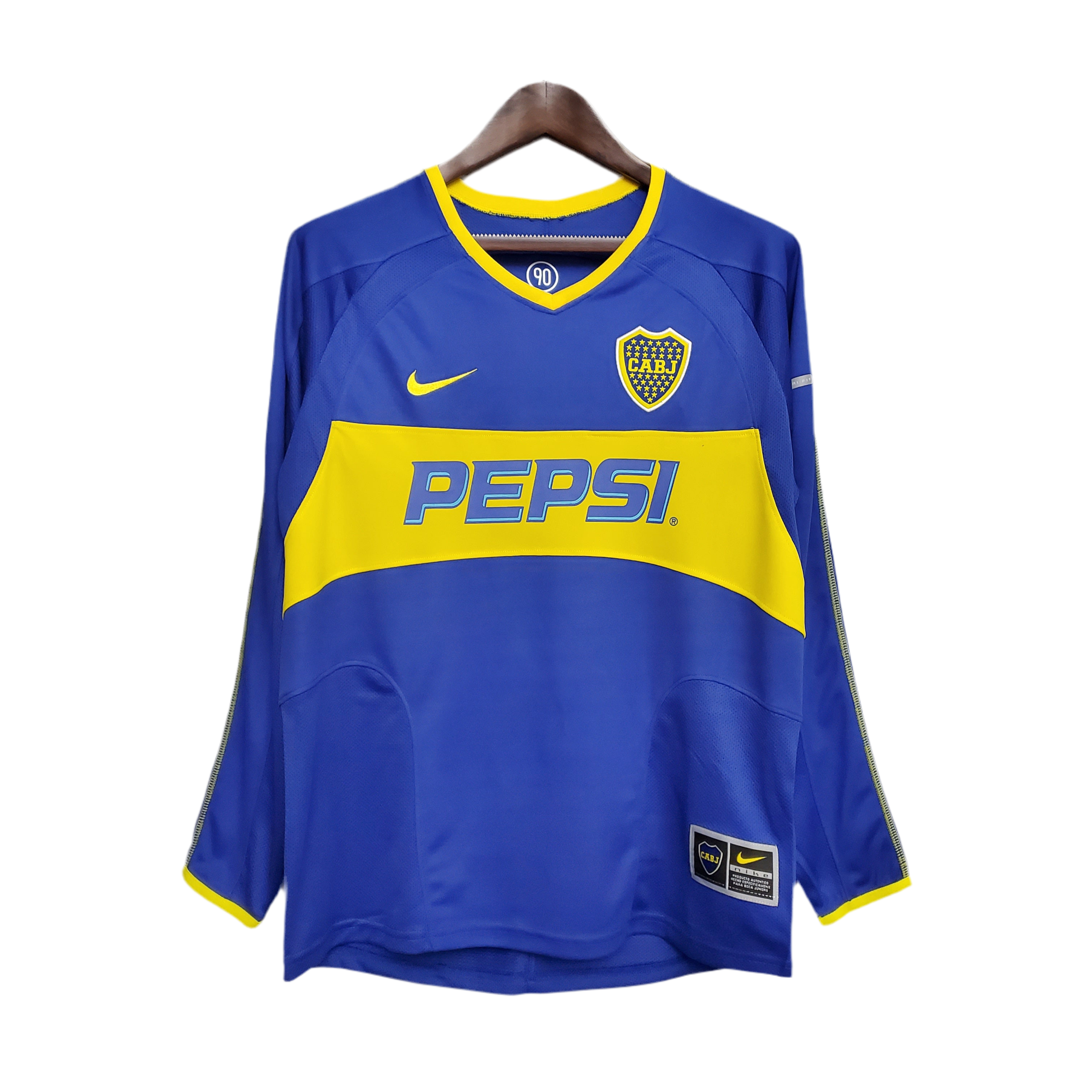 Jersey Long Sleeve Boca Juniors 03/04