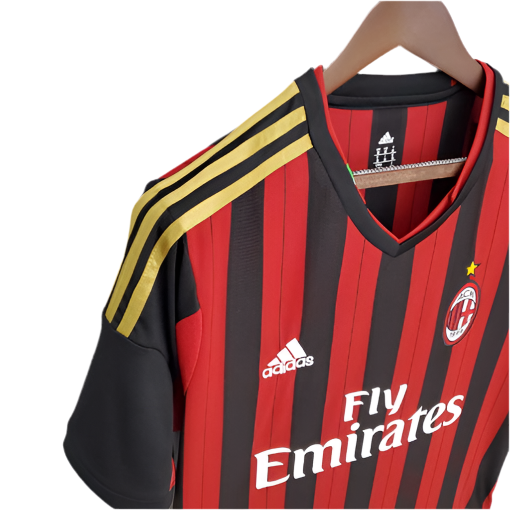 Jersey AC Milan Retrô 2013/2014 - Red and Black