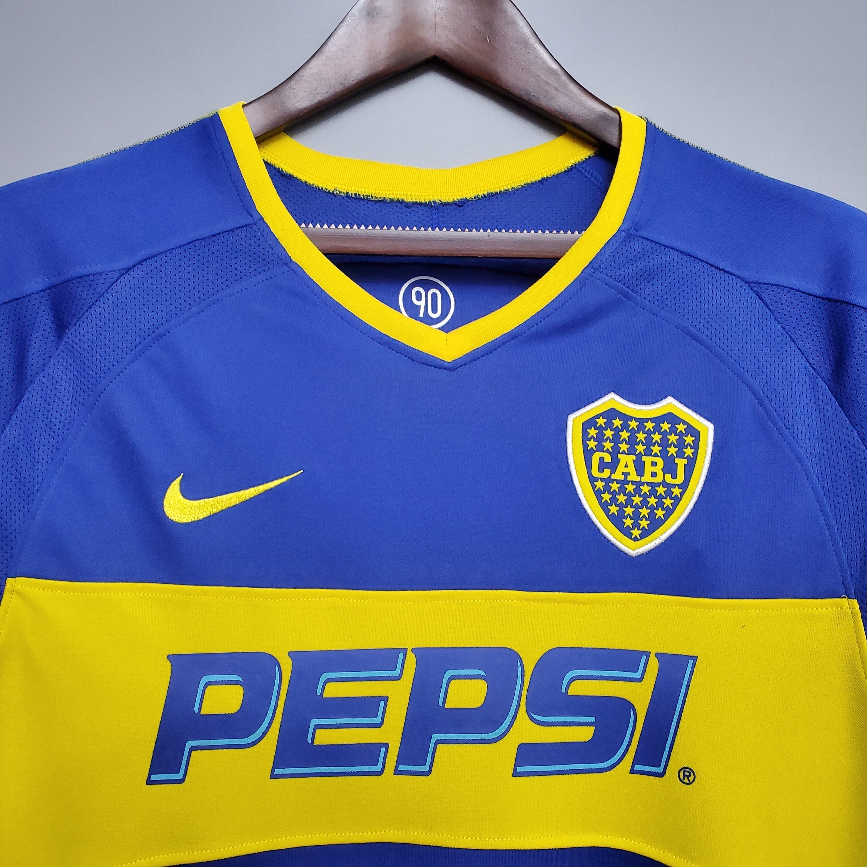 Jersey Long Sleeve Boca Juniors 03/04