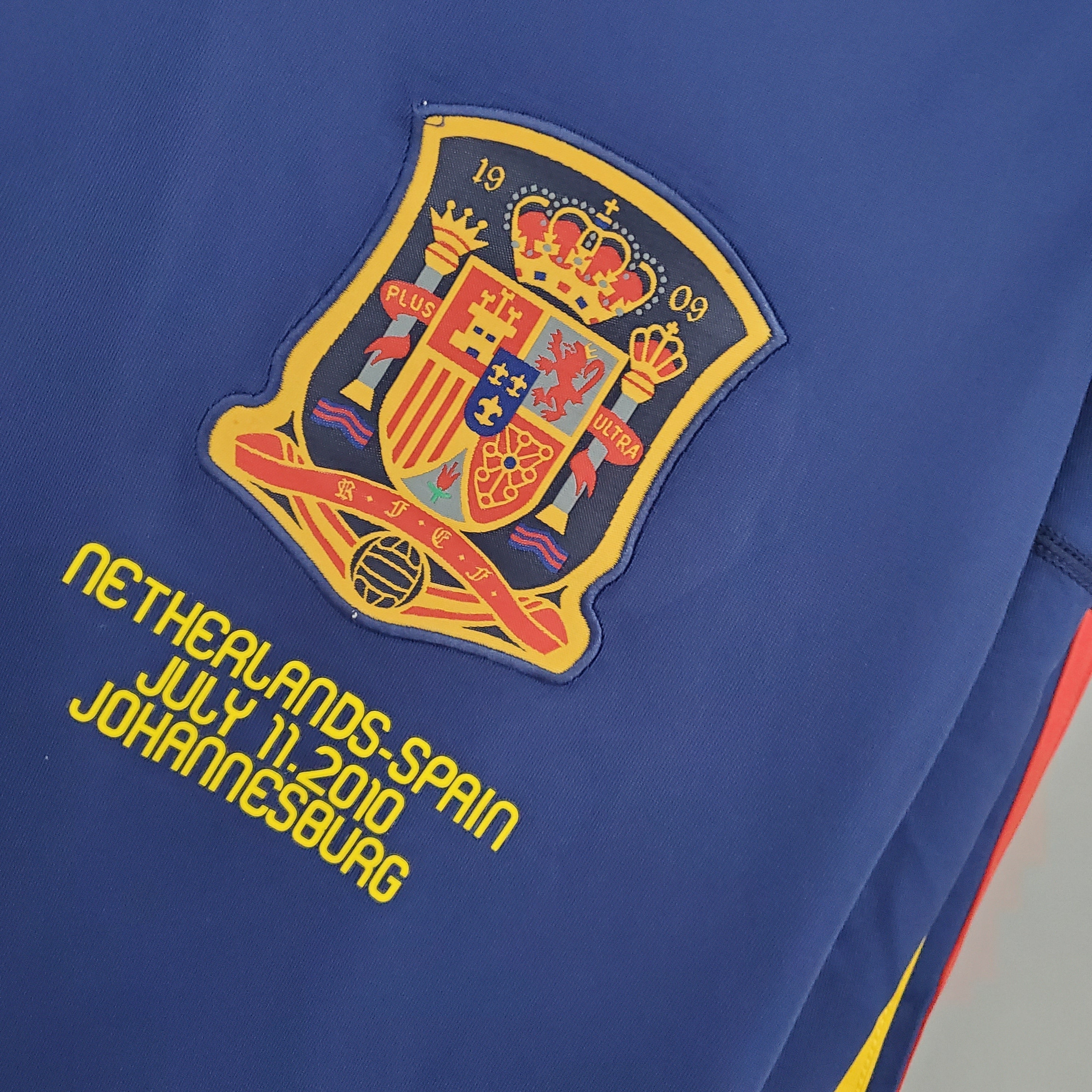 Jersey Long Sleeve Selection Espanha II 2010 - Blue
