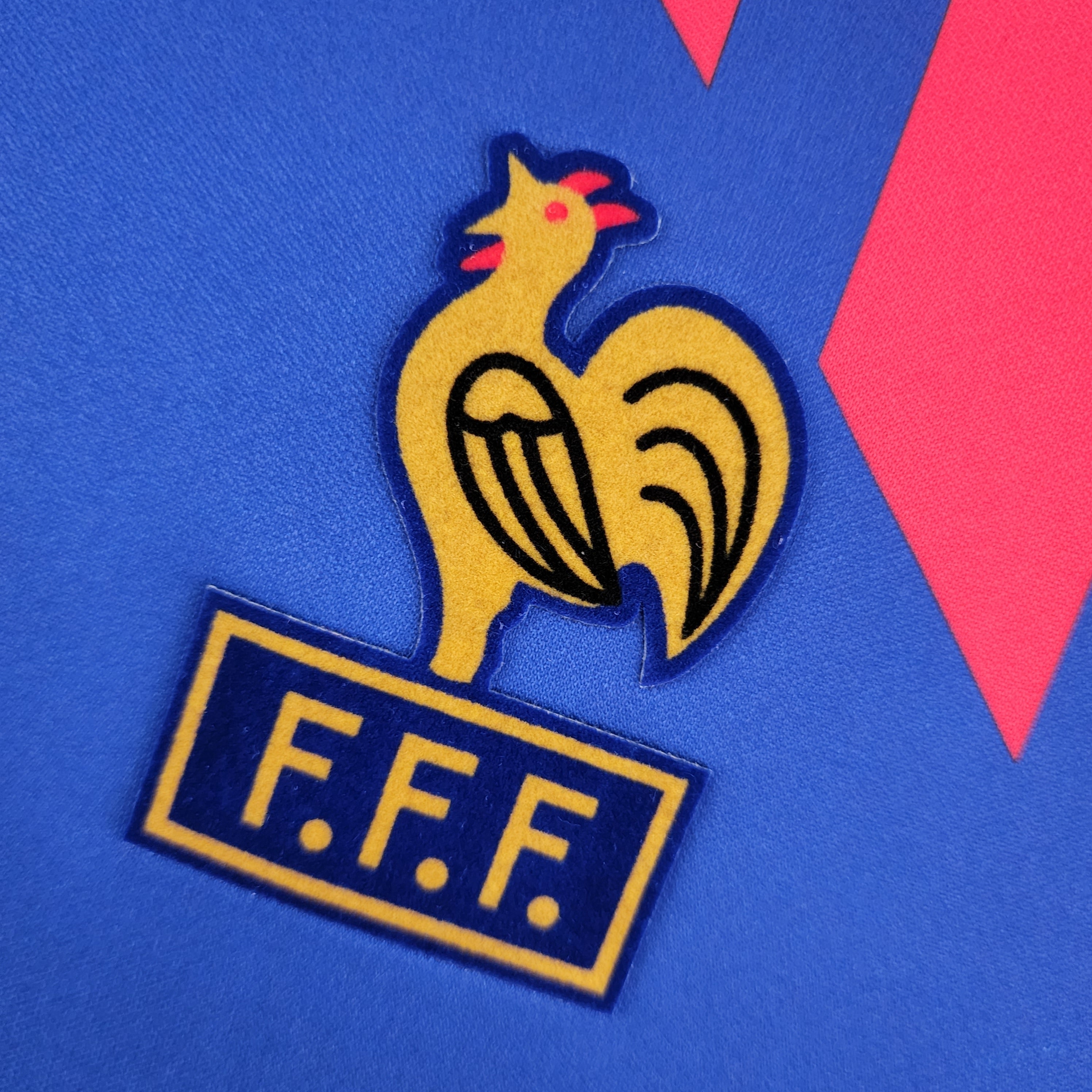 Jersey Long Sleeve Selection France 88/90 - Blue