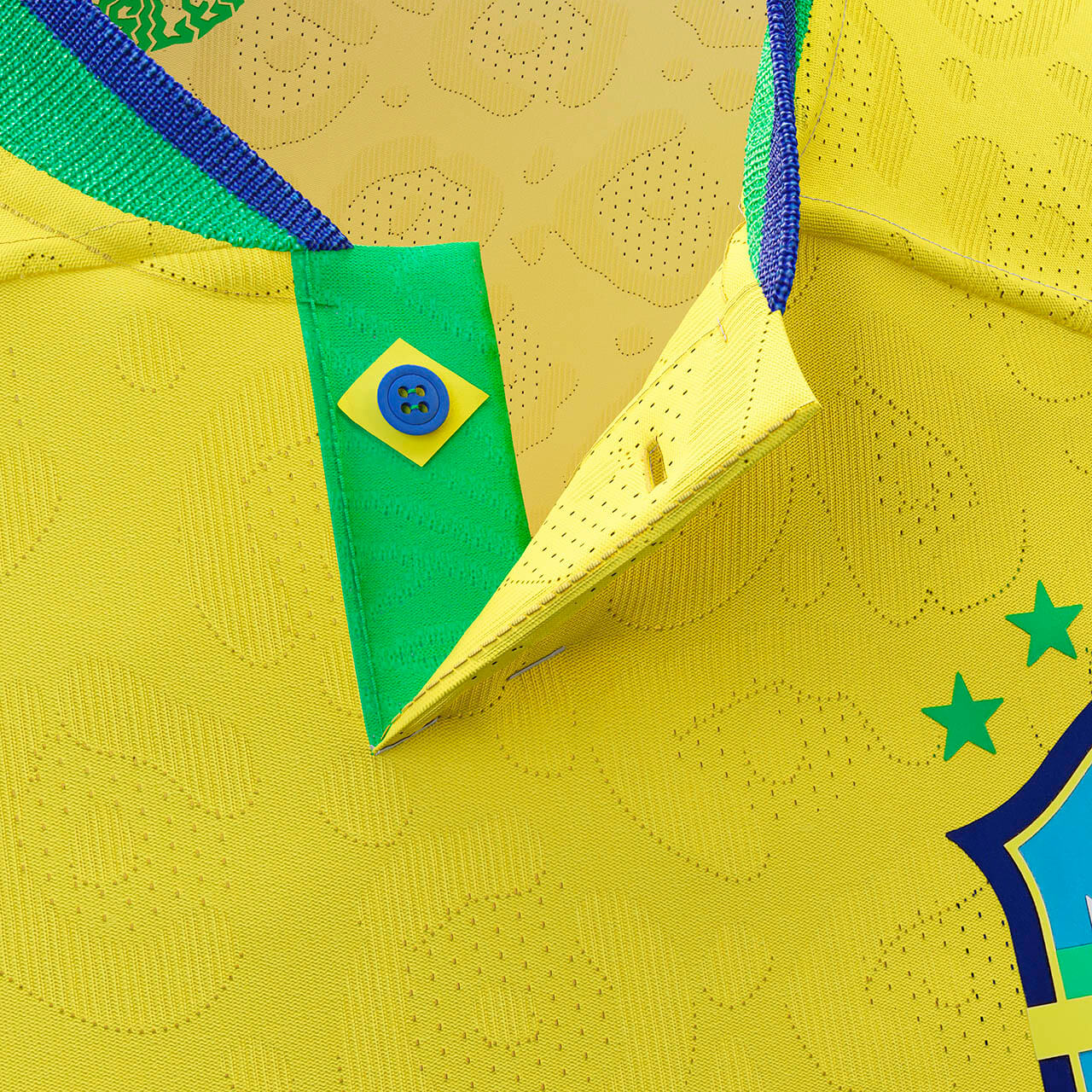 Jersey Selection Brazil I 22/23 - Yellow com Patch