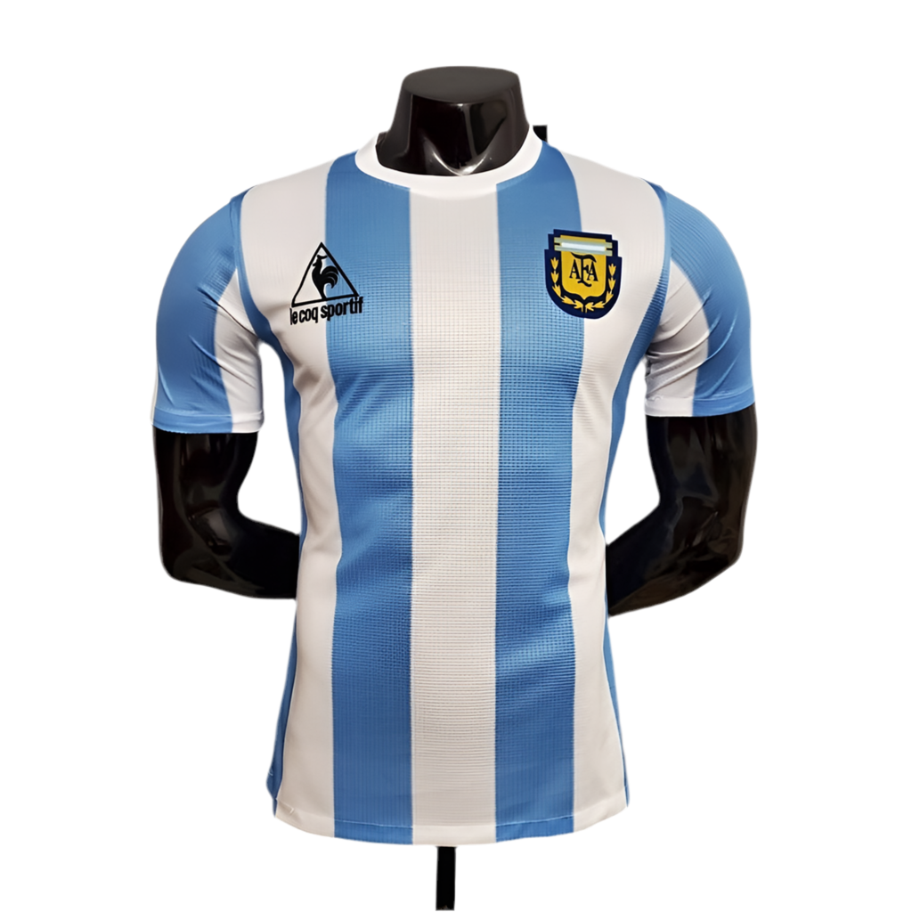 Jersey Argentina Retro 1986 - Blue and White
