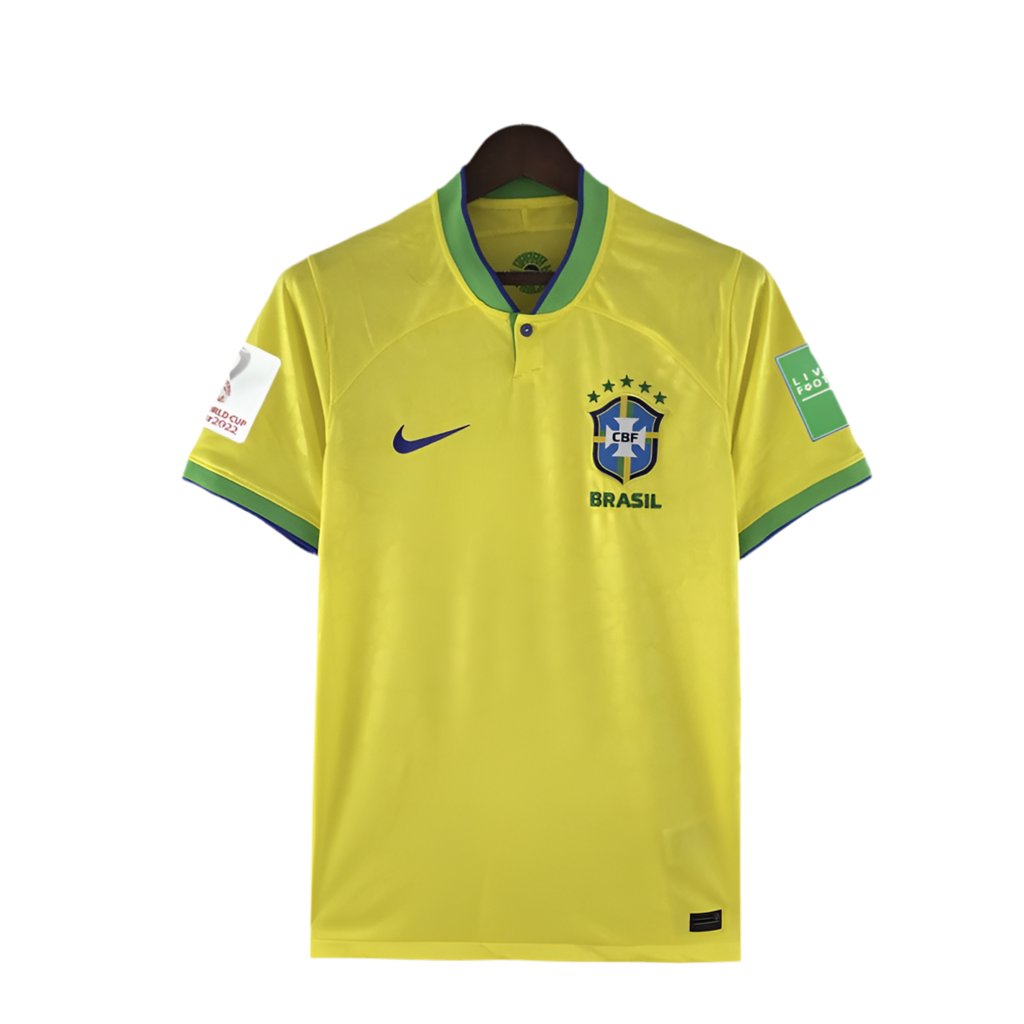 Jersey Selection Brazil I 22/23 - Yellow com Patch