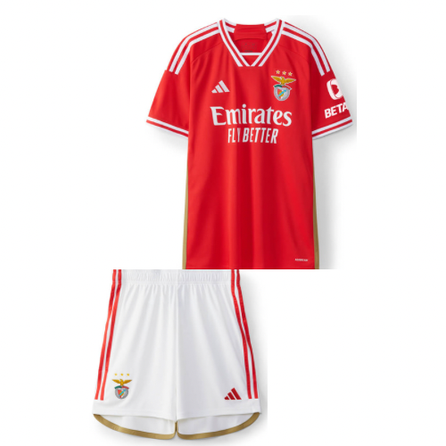 Jersey and short Benfica I 23/24 - Red and White