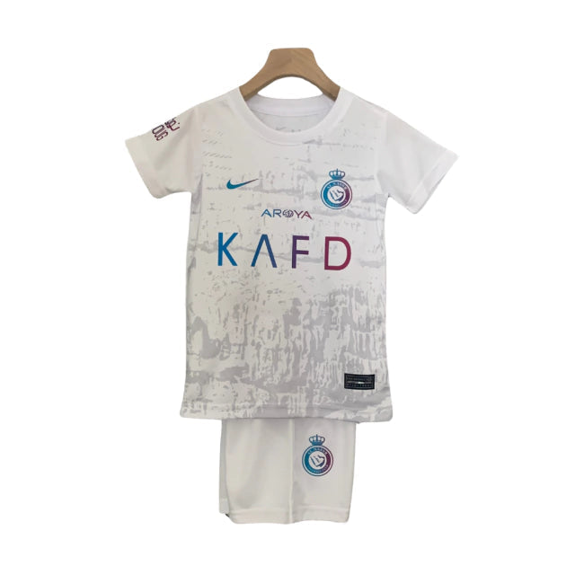 Kids Kit Al-Nassr III 23/24 - White