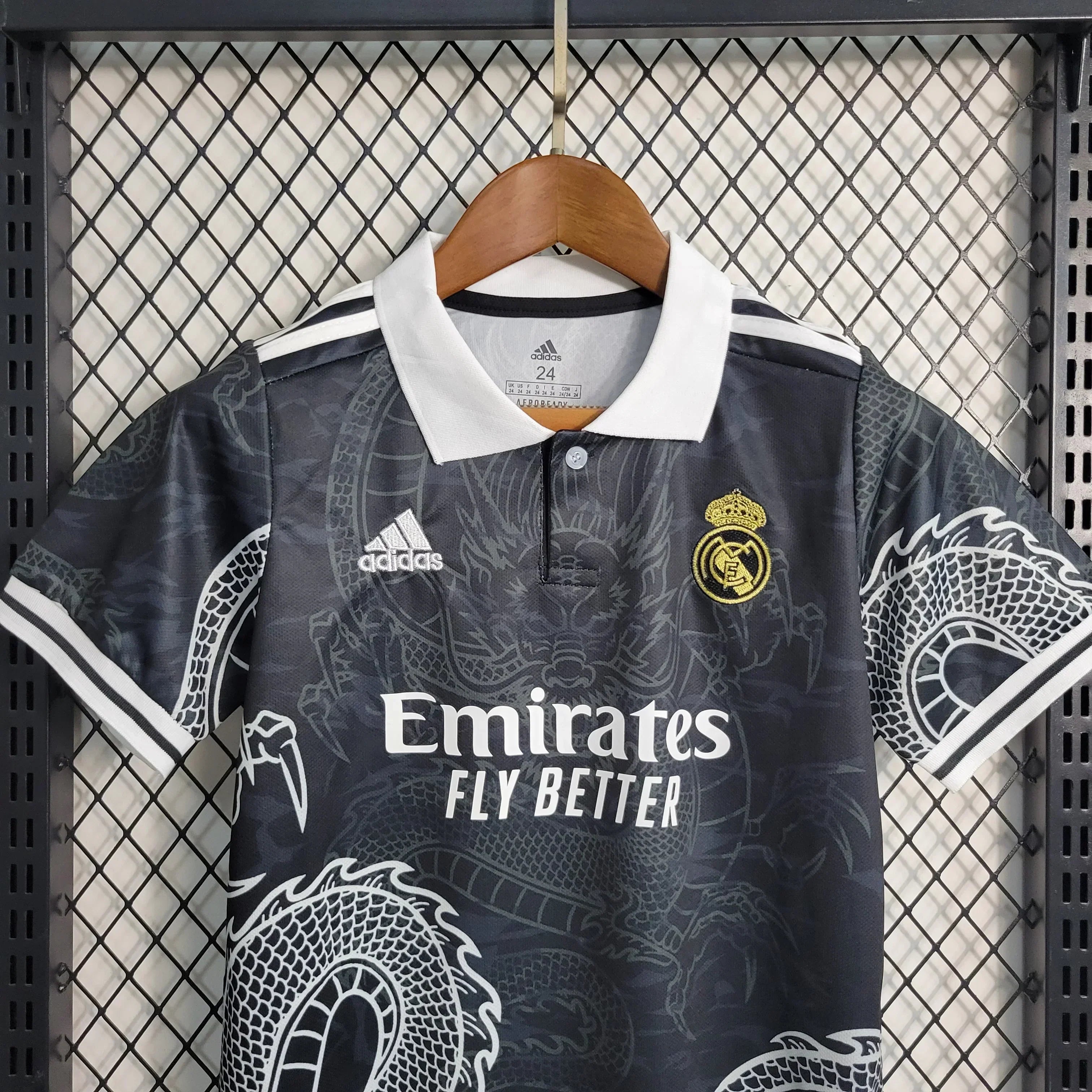 Kids Kit Real Madrid Edition Dragão 23/24 - Black