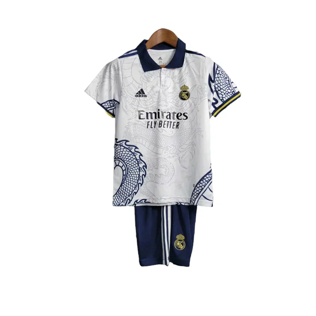 Kids Kit Real Madrid Edition Dragão 23/24 - White