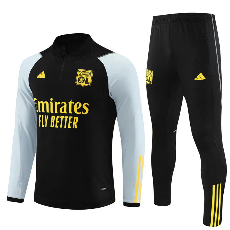 Tracksuit Olympique Lyon 23/24 - Black
