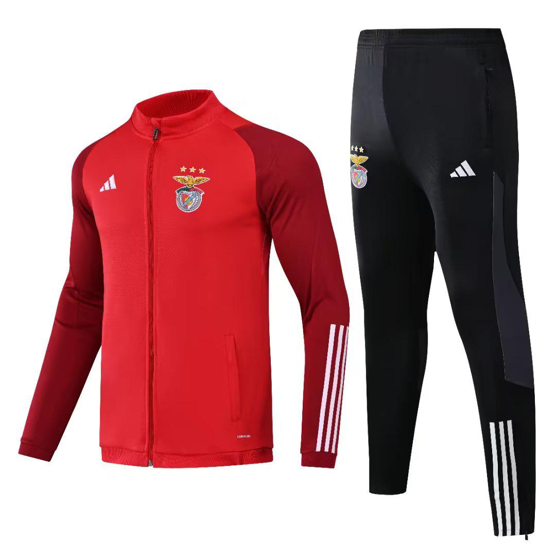 Tracksuit Benfica 23/24 Red - Com zíper