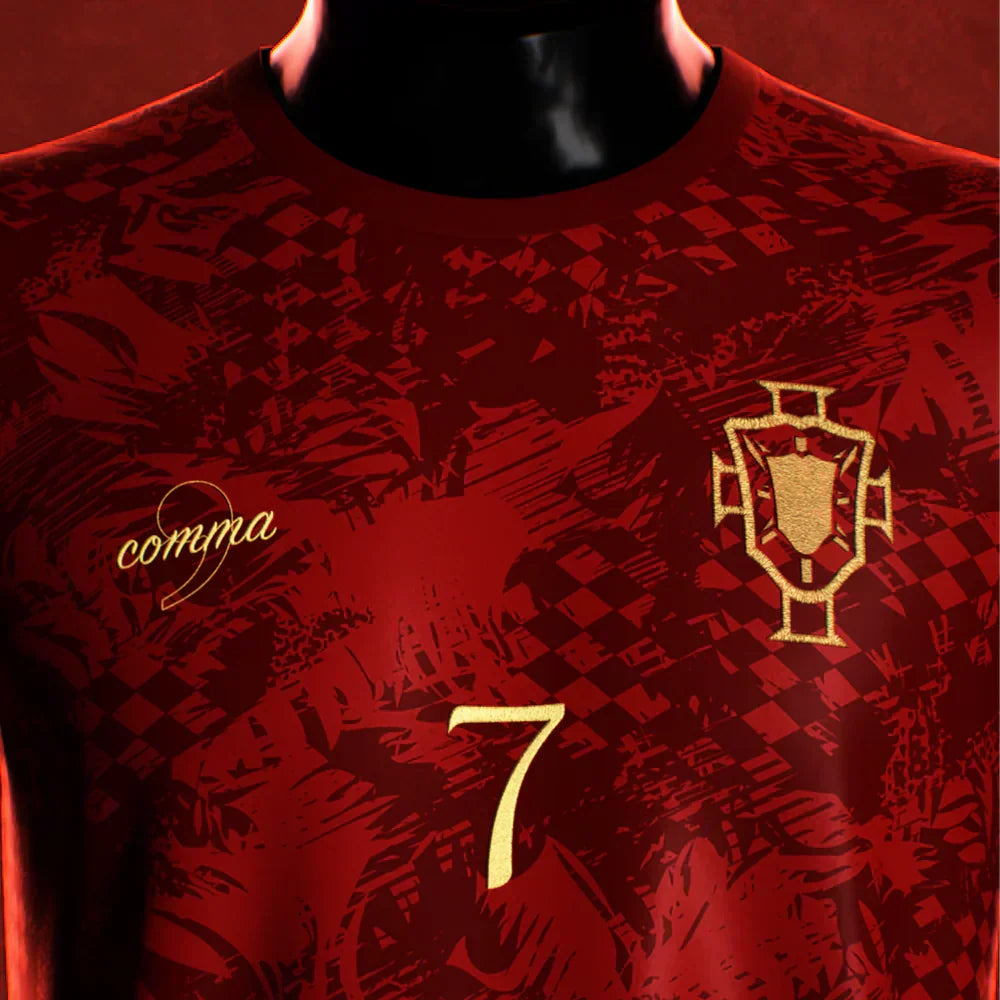 Jersey Selection Portugal The Siu CR7 Euro 24/25 - Red