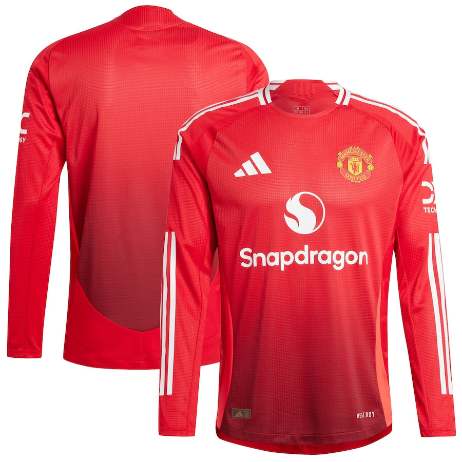 Jersey Long Sleeve Manchester United I 24/25 - Red